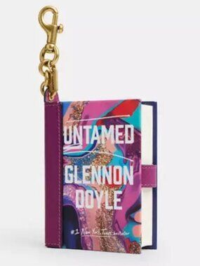 Coach Untamed By Glennon Doyle Book Bag Charm